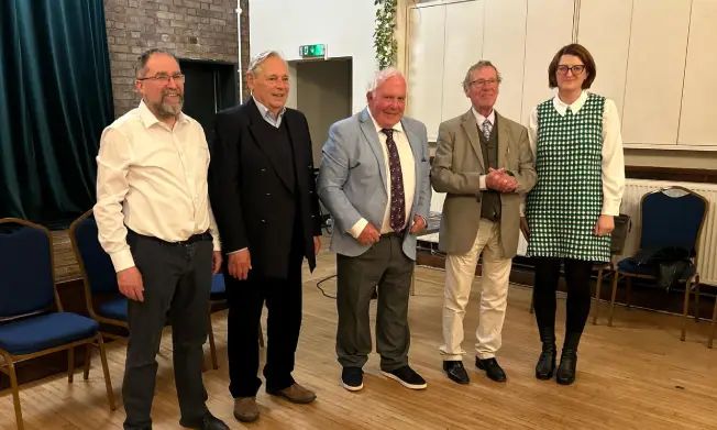 From left: Simone Rossi, David Ross, Chris Robillard, Mark Dobson and Nermina Delic